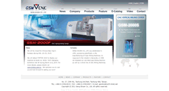 Desktop Screenshot of gsm-cnc.com.tw